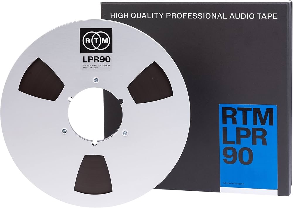 RTM LPR90 long-play tape on a reel