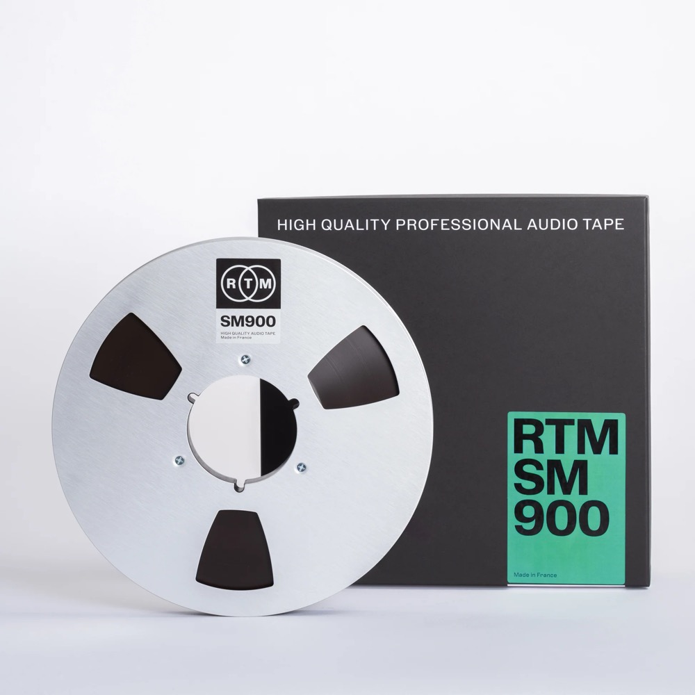 RTM SM900 studio tape on a reel